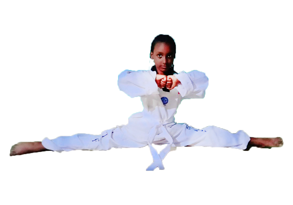 Self-defense student practicing a powerful knee strike for realistic personal protection